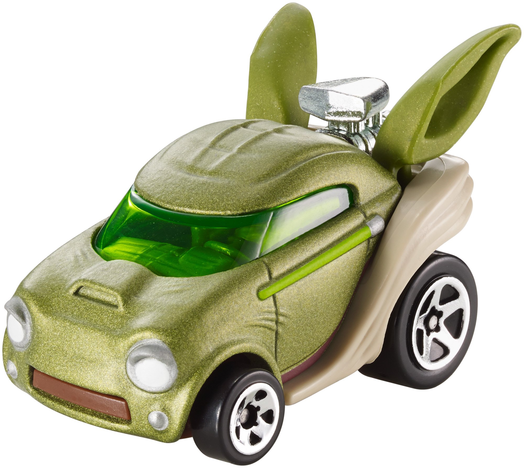 Hot Wheels Star Wars Rogue One Character Car, Yoda