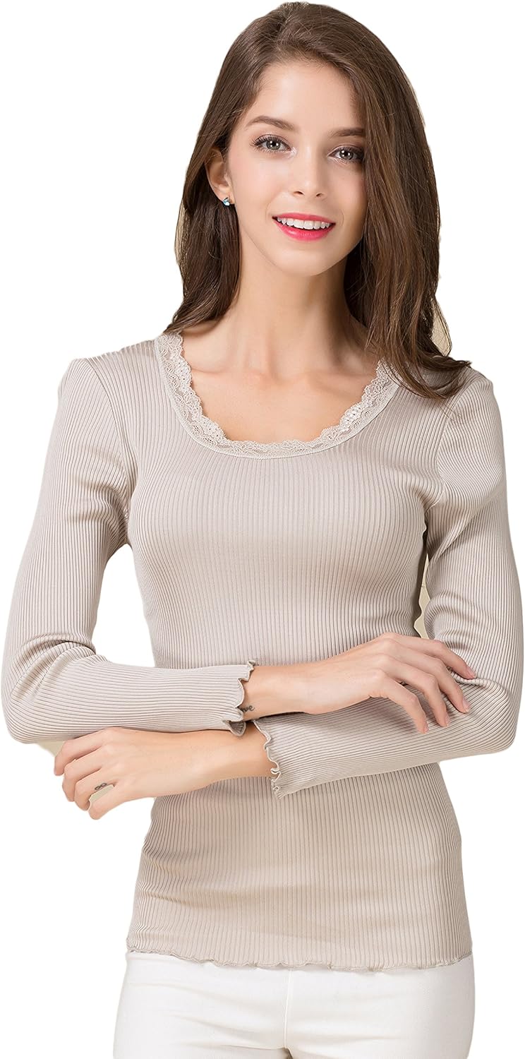 long sleeve silk undershirt