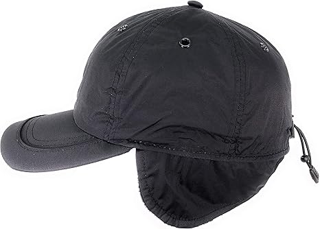 women's baseball cap with ear flaps