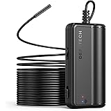 DEPSTECH Wireless Endoscope Camera, 5.5mm WiFi Borescope with 2200 mAh Battery, 1080P HD Semi-Rigid Snake Camera for iPhone,
