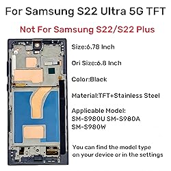 LNONLS Galaxy S22 Ultra 5G LCD Display Screen