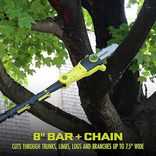 Sun Joe GTS4002C Cordless Lawn Care System-Hedge Trimmer, Pole Saw