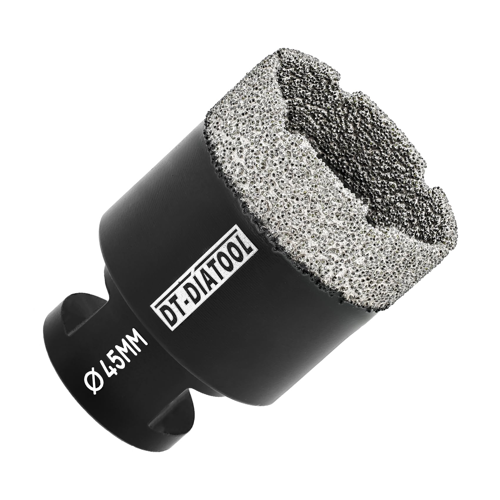 DT-DIATOOL Diamond Drill Bit 45mm Hole Saw for Dry Drilling Tile Porcelain Marble Ceramic Granite