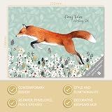 TGSC Foxy Tales Gifted Stationery Ballpoint Pen 32 A5 Papers 16 Envelopes view 3