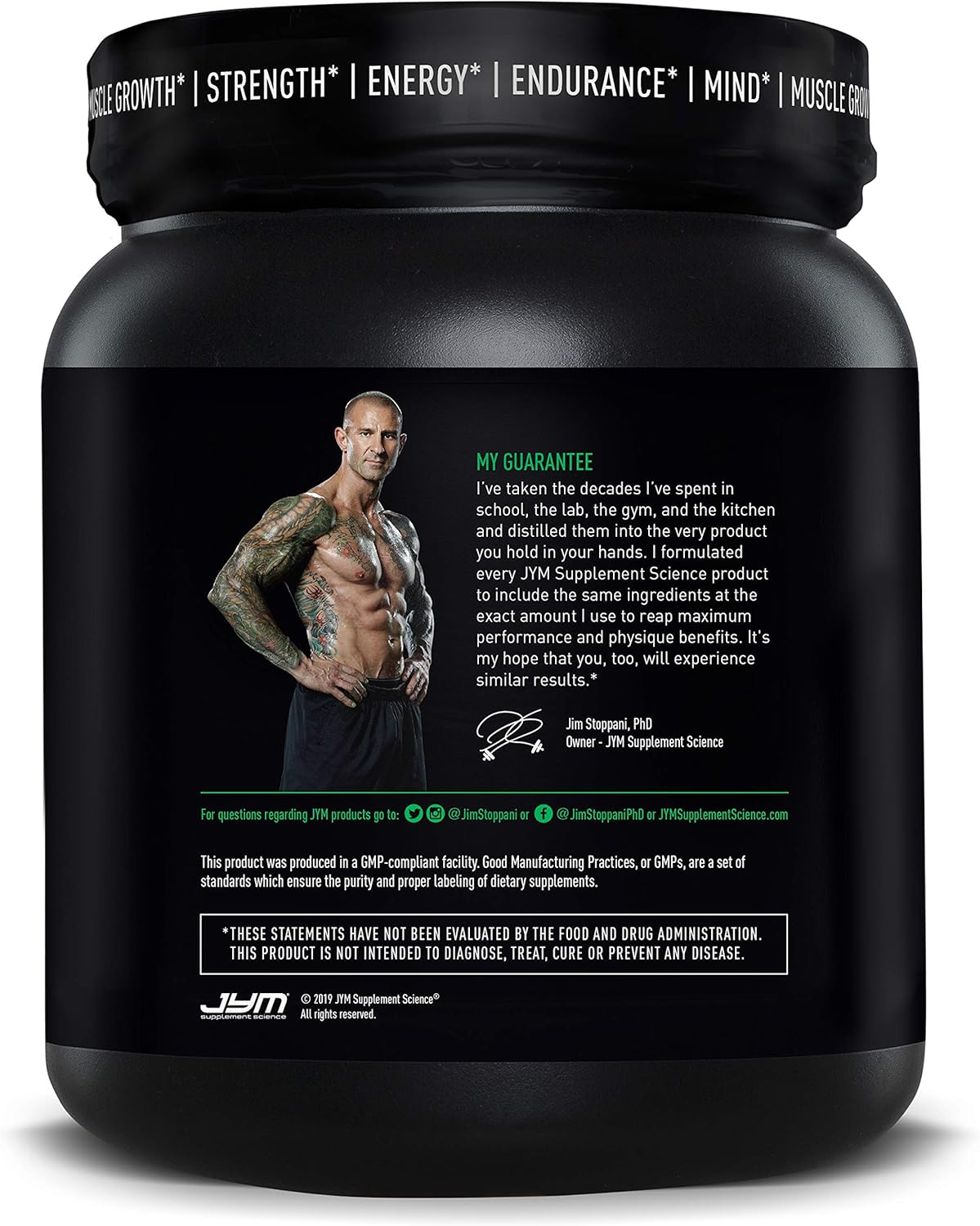 Pre JYM Pre Workout Powder - BCAAs, Creatine HCI, Citrulline Malate, Beta-Alanine, Betaine, and More | JYM Supplement Science | Natural Island Punch Flavor, 30 Servings: Health & Personal Care