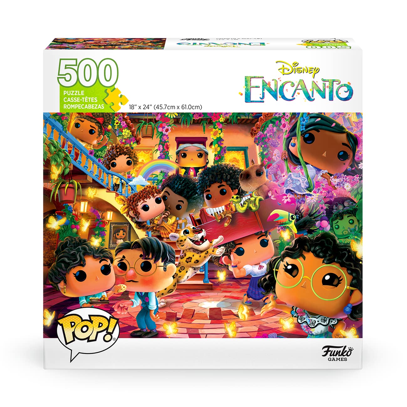 Funko POP! Puzzle - Disney Encanto - Funko - Jigsaw - 500 pieces - 45.7cm x 61cm - English/French/Spanish language — image 1