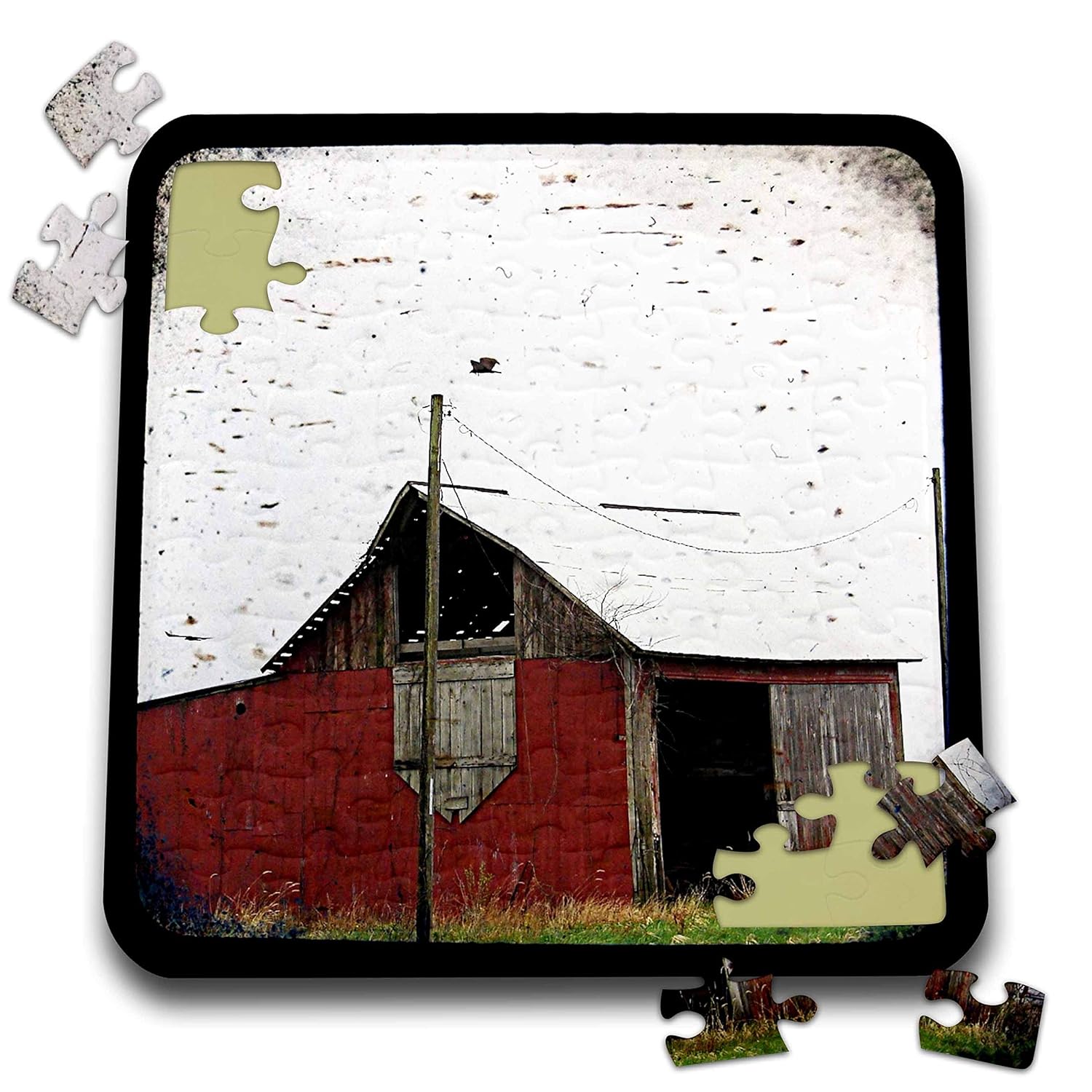 Amazon Com 3drose Cassie Peters Barns Vultures And A Red Barn