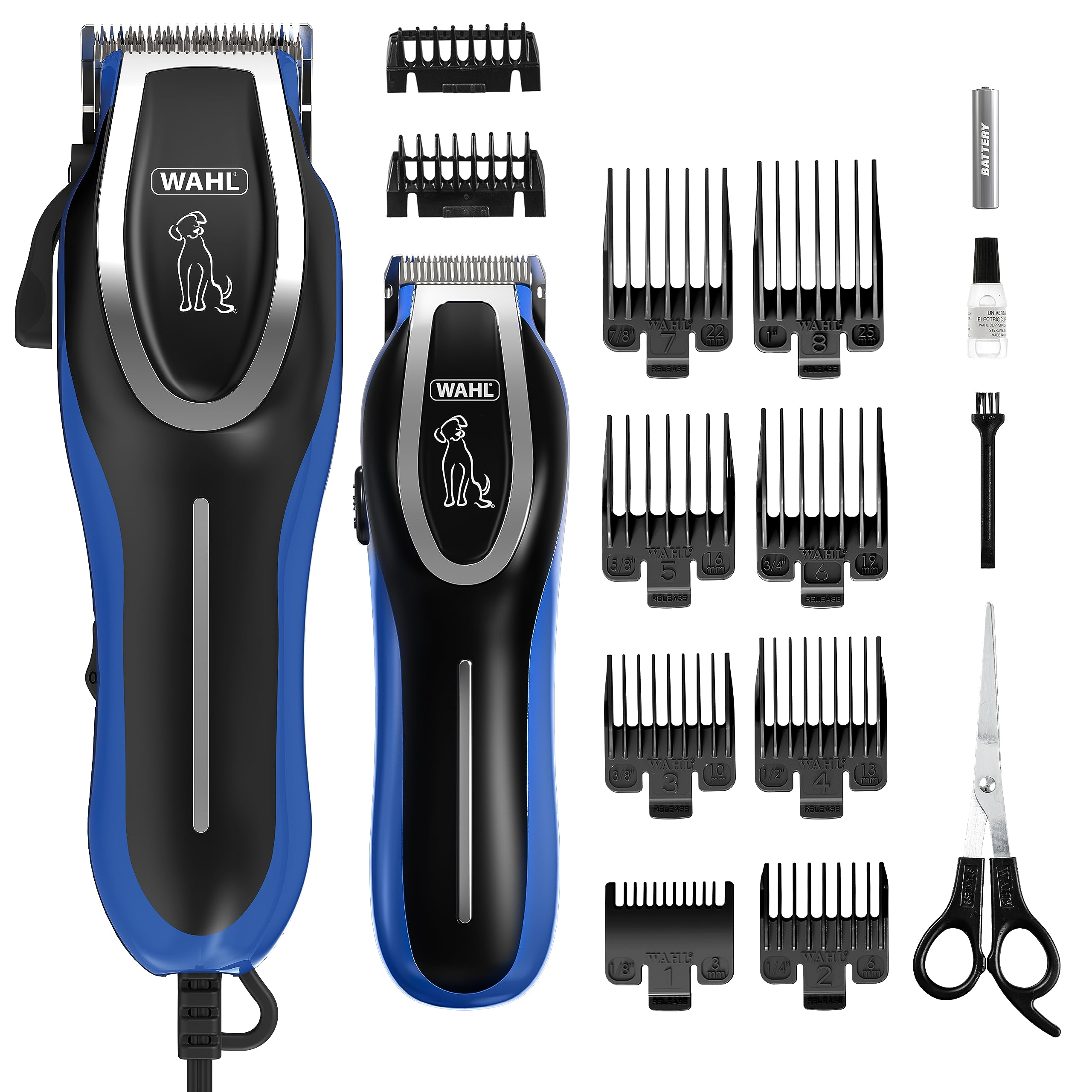 Wahl Complete Groom Dog Clipper & Trimmer Kit, Clippers for Dogs, Full Coat Grooming, Low Noise Corded Pet Clippers, Pet Trimmers, Groom Pets at Home — image 1