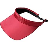 Glove It Classic Solid Coil Visor, Ladies Visor Hat, Sun Visor for Women, Golf Visor with Coil, Visor for Running, Tennis