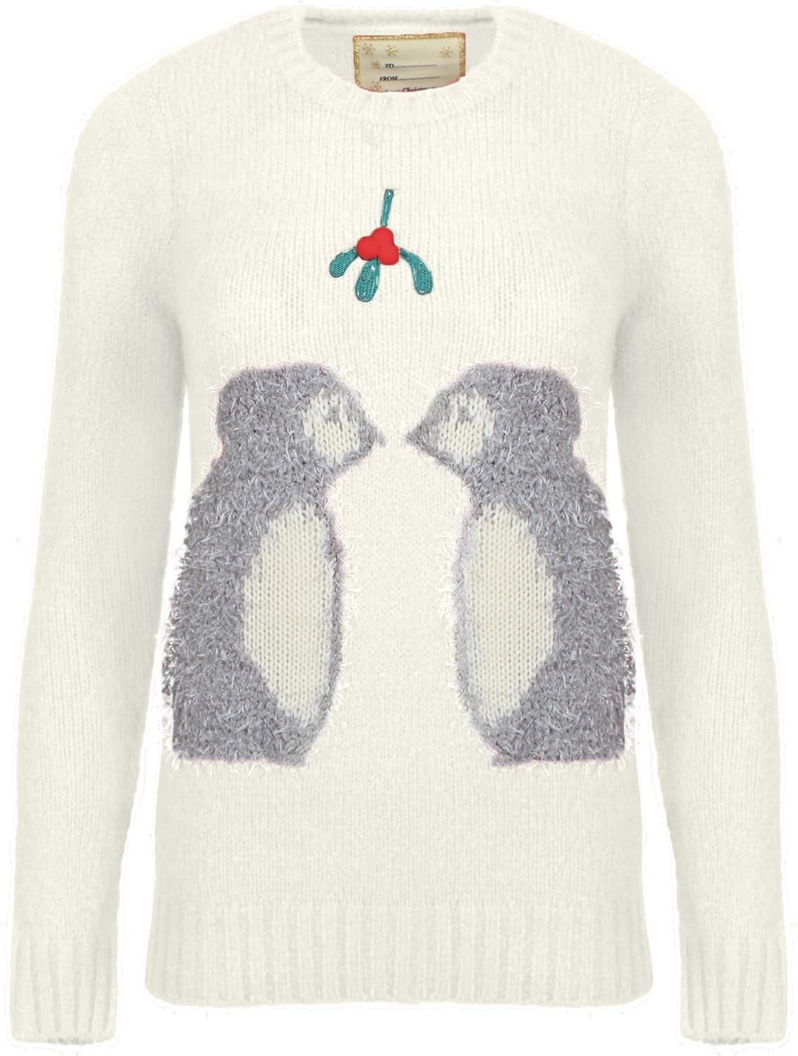 warehouse mistletoe jumper