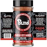 Kitchen Crafted - BLND Kansas City Smoker Dry Rub, BBQ Rubs and Spices for Smoking, Use As Steak, Brisket Rub, Chicken, or Non GMO Grill Seasoning, 8.8oz