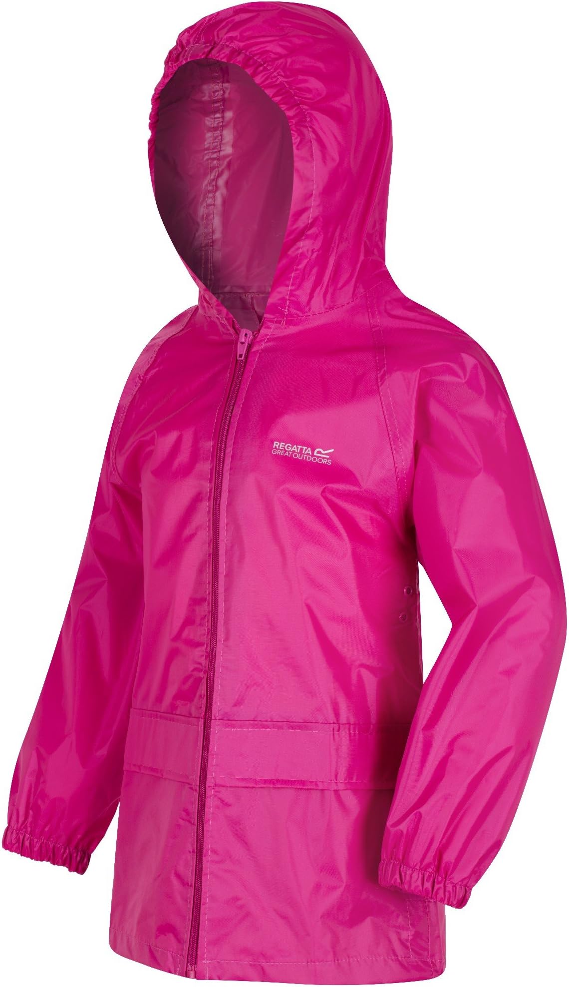 Regatta Kids Fully Waterproof Jacket Black, Navy Pink Childs Boys Girls