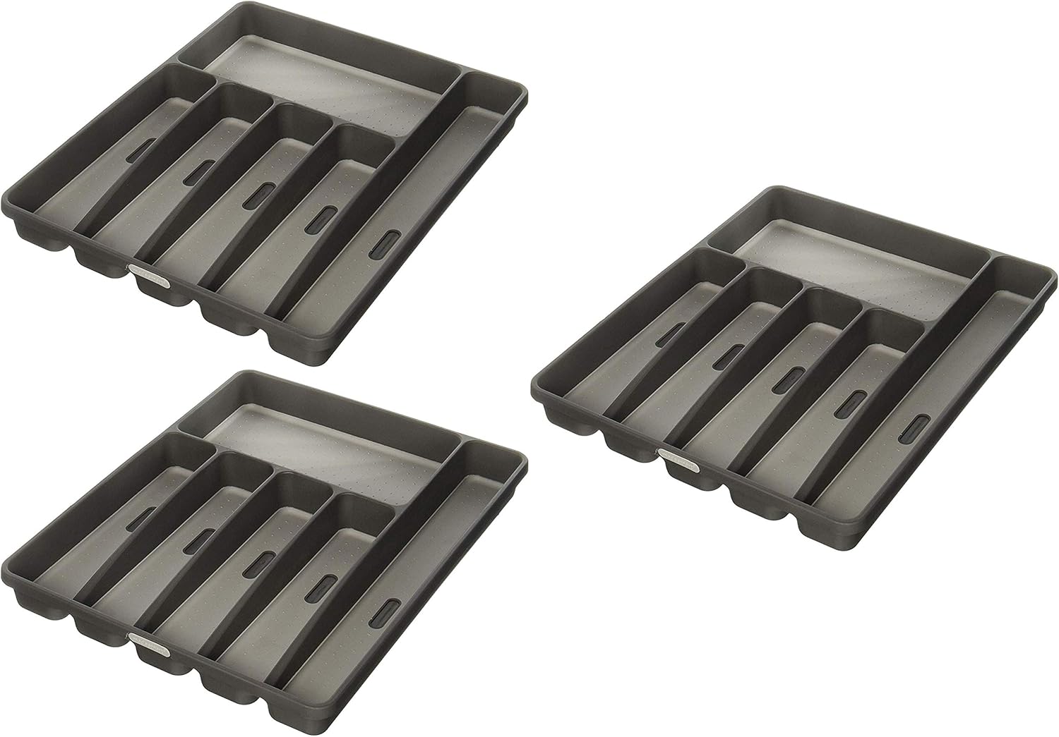 Amazon Com Madesmart Classic Large Silverware Tray Granite