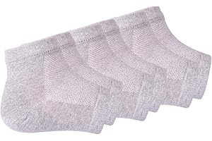 EXPTOLII Vented Moisturizing Gel Heel Socks, 3 Pairs Toeless Spa Sock for Foot Care Treatment, Cracked Heels, Dry Feet, Foot Calluses (Grey)