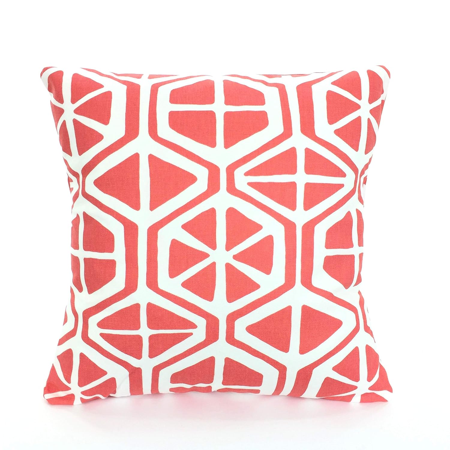 Amazon Com Coral Whitethrow Pillow Covers Cushion Covers Coral