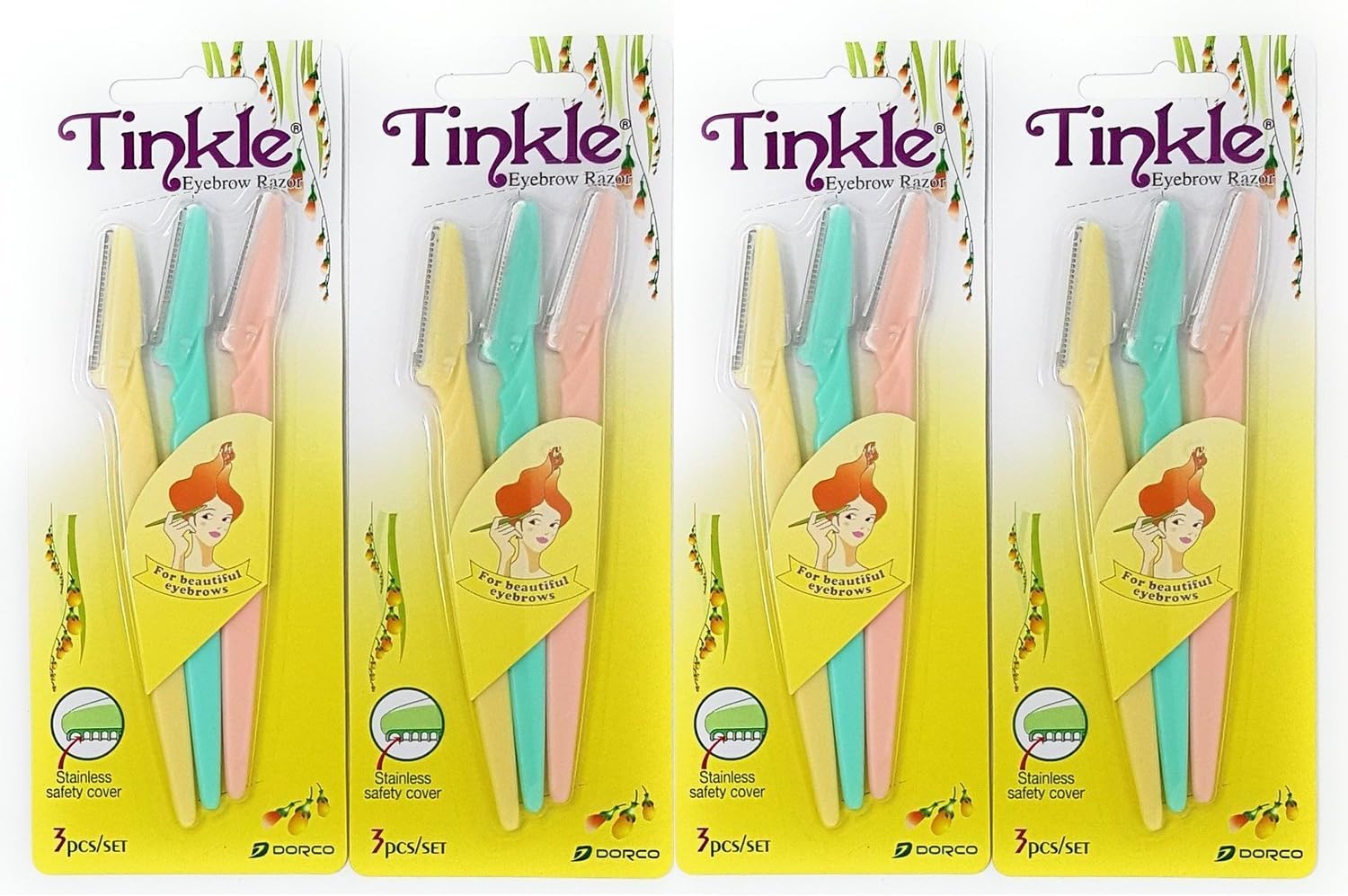 Tinkle Eyebrow Razor - 12 Pieces | ⭐️ Exclusive