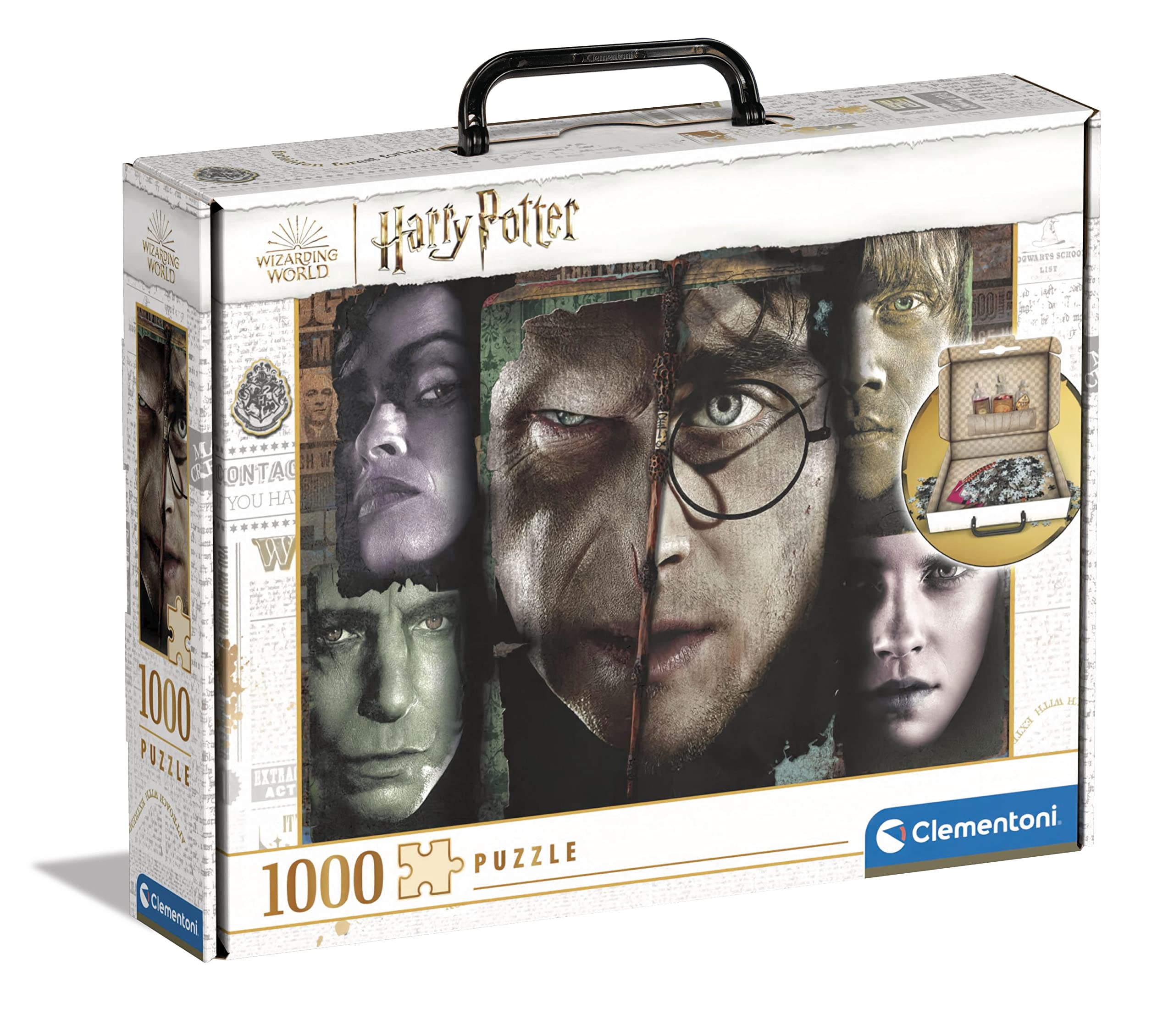 Clementoni 39655 Harry Potter 1000 Pieces, Made in Italy, Jigsaw Puzzle for Adults, Multicoloured