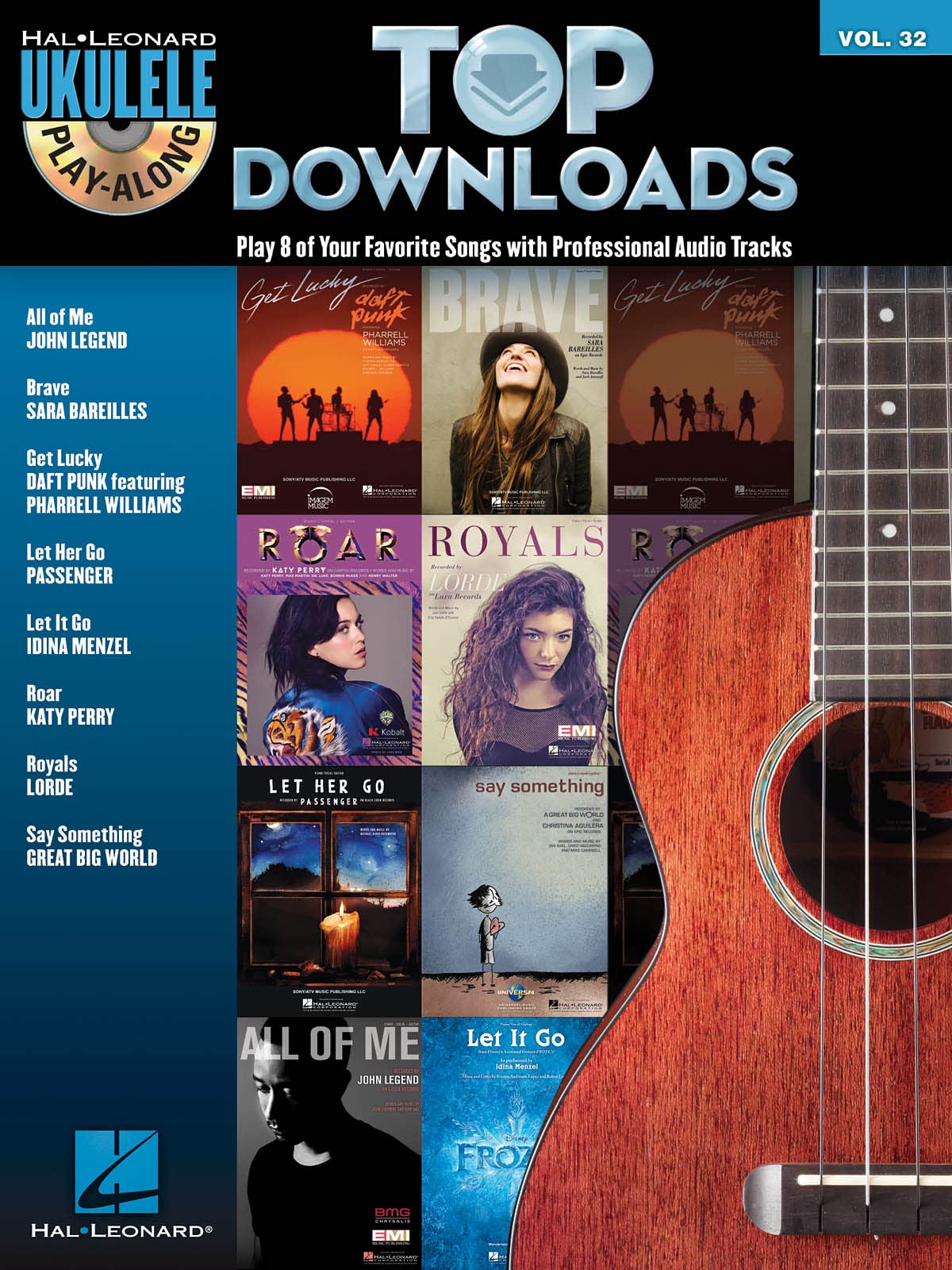 Ukulele Play-Along Volume 32: Top Downloads (Hal Leonard Ukulele Play-Along, 32)