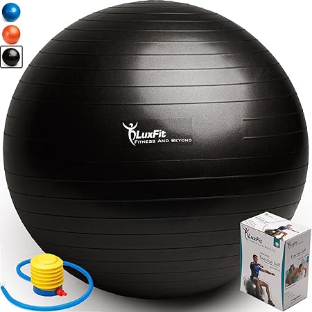 luxfit exercise ball chair