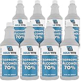 MAXTITE Isopropyl Alcohol 70% (2 Gallons (32oz, 8 Pack))