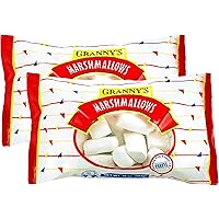 Granny's Full Size White Marshmallows, 10 oz, Kosher, Gluten Free, (2-Pack).