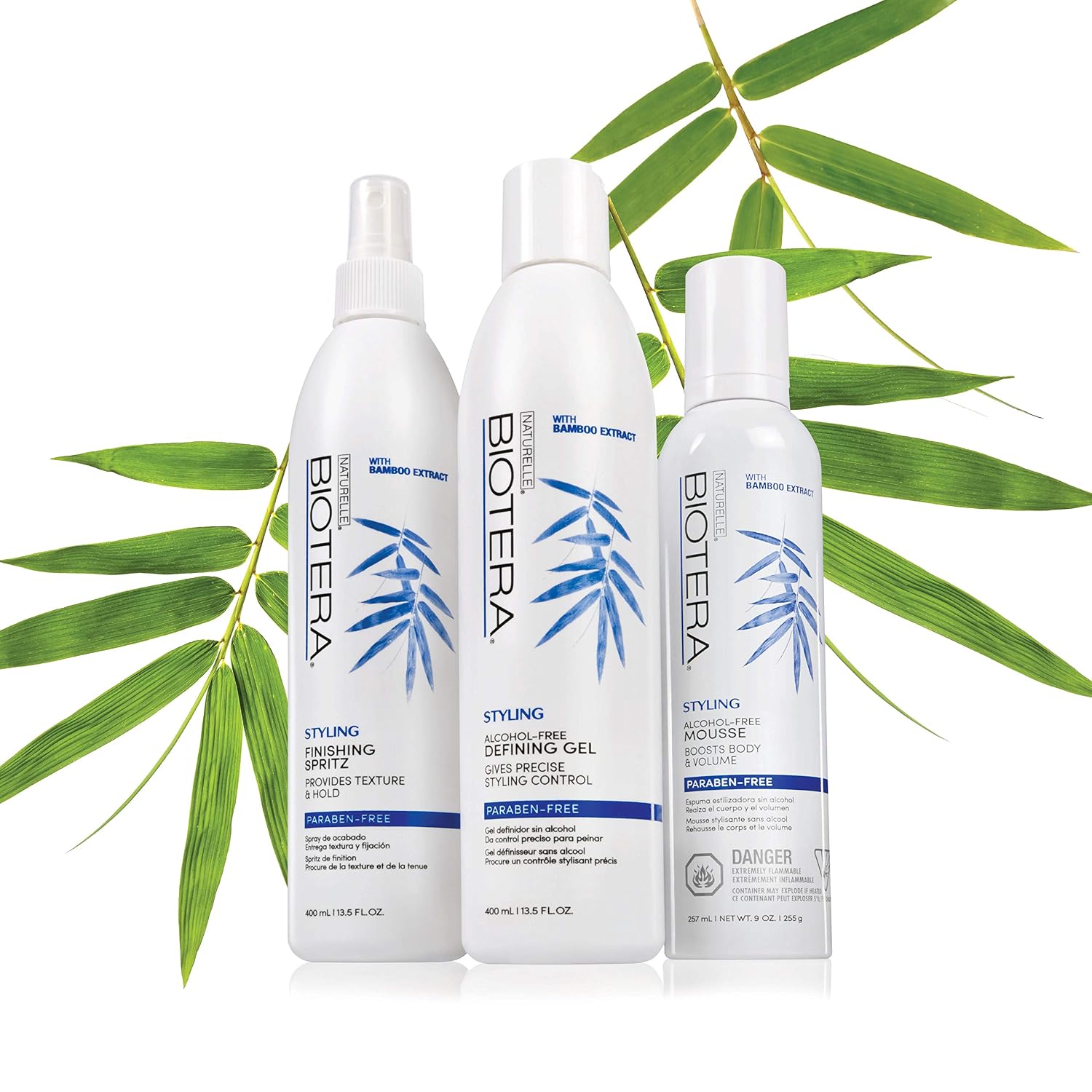 Amazon Com Biotera Alcohol Free Styling Mousse With Bamboo Extract Paraben Free 9 Ounce Hair Styling Mousses Beauty
