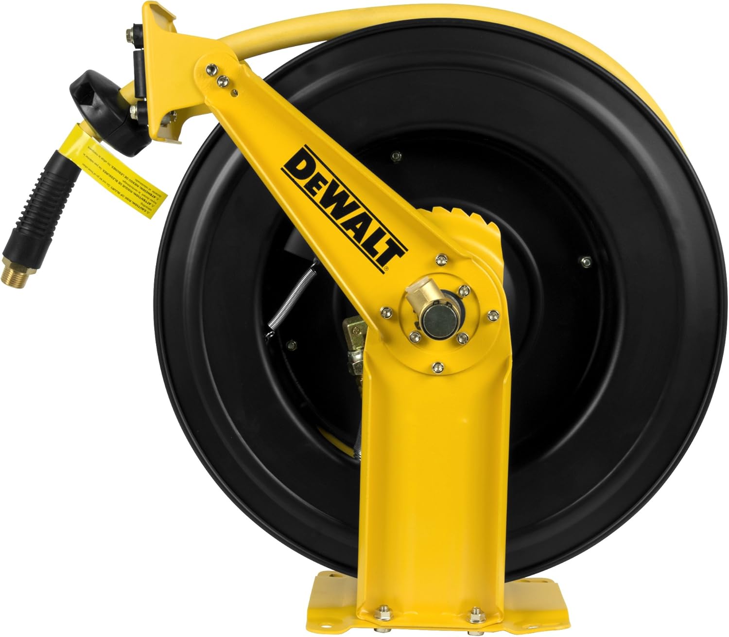 DeWalt DXCM024-0344 Double Arm Hose Reel with 1/2” x 50’ Premium Rubber Hose - - 