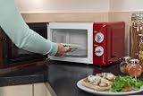 Russell Hobbs 17L Red Retro Solo Microwave 700W, 5 Power Levels view 7