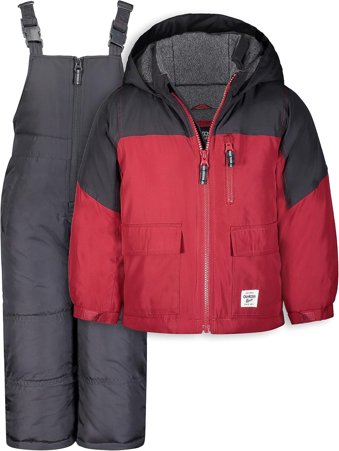 OshKosh B'Gosh Baby Boys' Ski Jacket and Snowbib Snowsuit Set Amazon