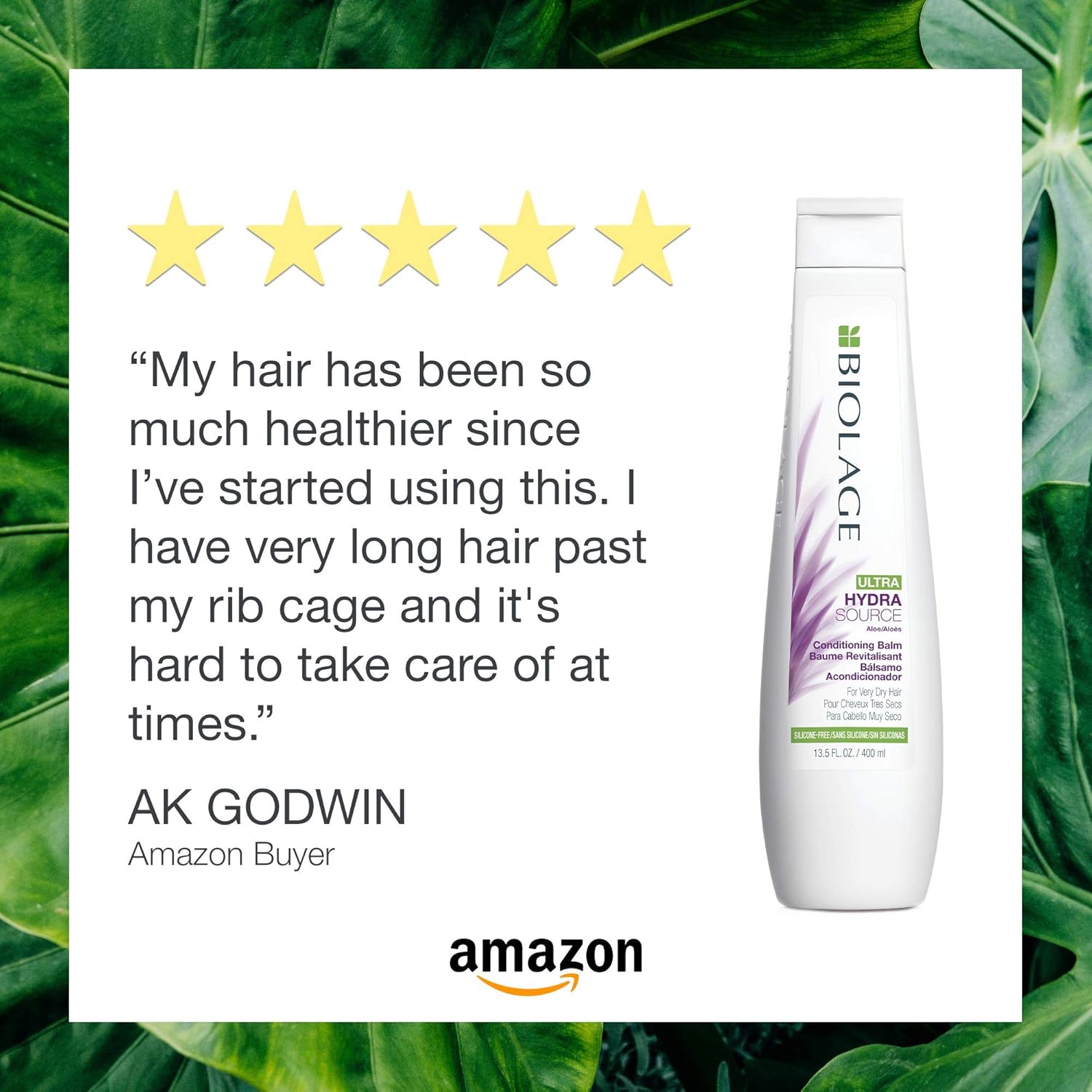 BIOLAGE Ultra Hydrasource Anti-Frizz Conditioning Balm For Very Dry Hair, 33.8 Ounce: Matrix: Premium Beauty