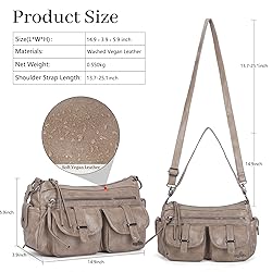 Angel Kiss Hobo Purses for Women Crossbody Shoulder