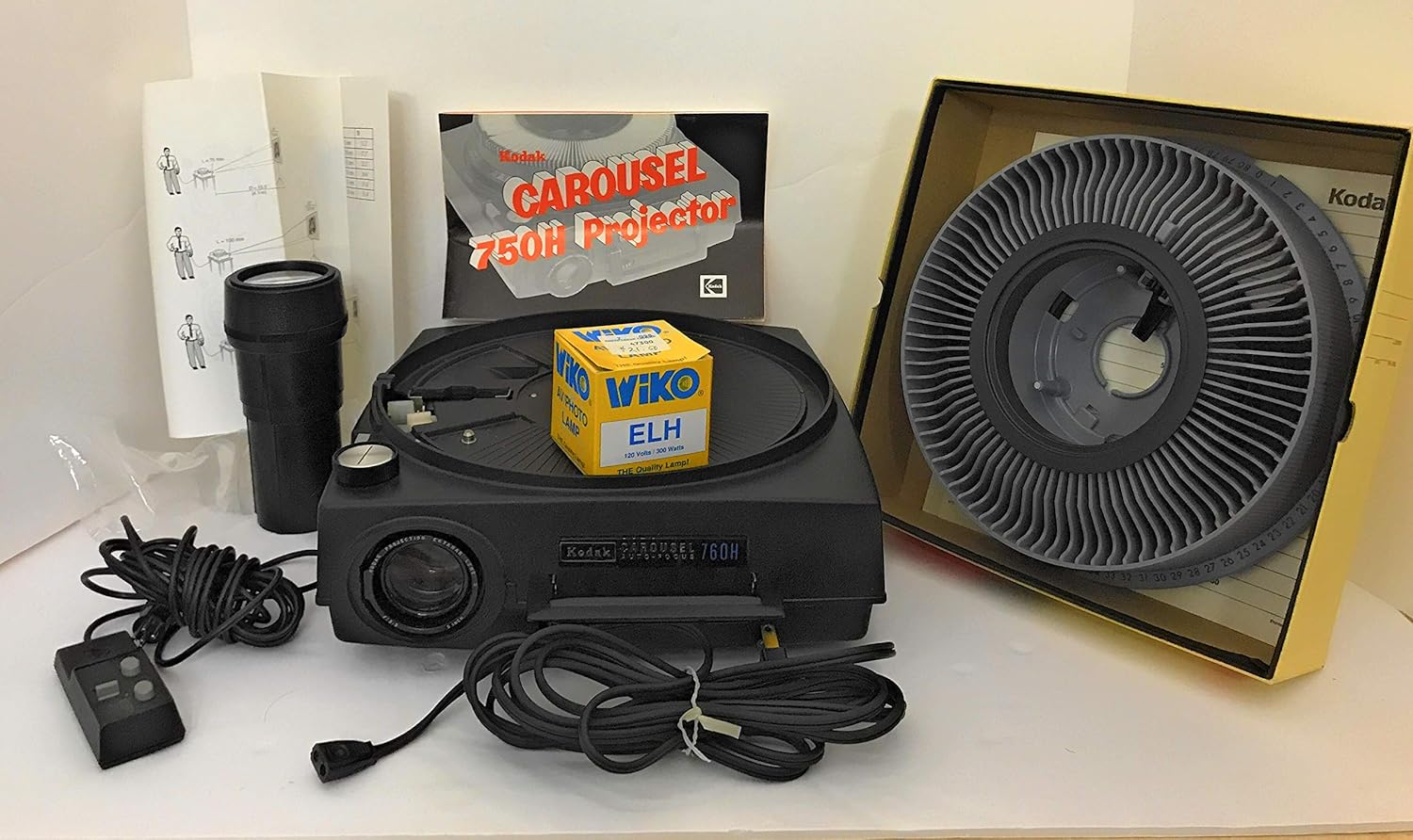Kodak 760H Carousel Slide Projector : Camera & Photo
