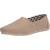 Toms Womens Classic Alpargata with Heritage Canvas Natural Undyed 12 Medium