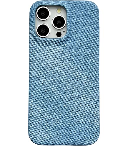 Amazon.com: Jean Blue Denim Case for iPhone 14 Pro Max : Cell