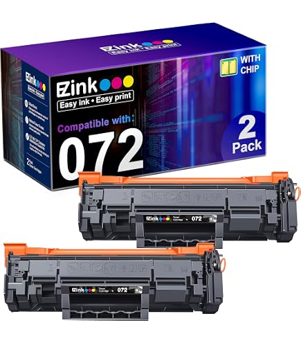 Amazon.com: TCT 072 Compatible Black Toner Cartridge for Canon 072
