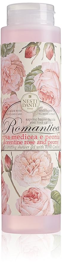 title=Gel Nesti Dante doccia Romantica Rosa e Peony, 1er Pack (1 x 0,3 L)