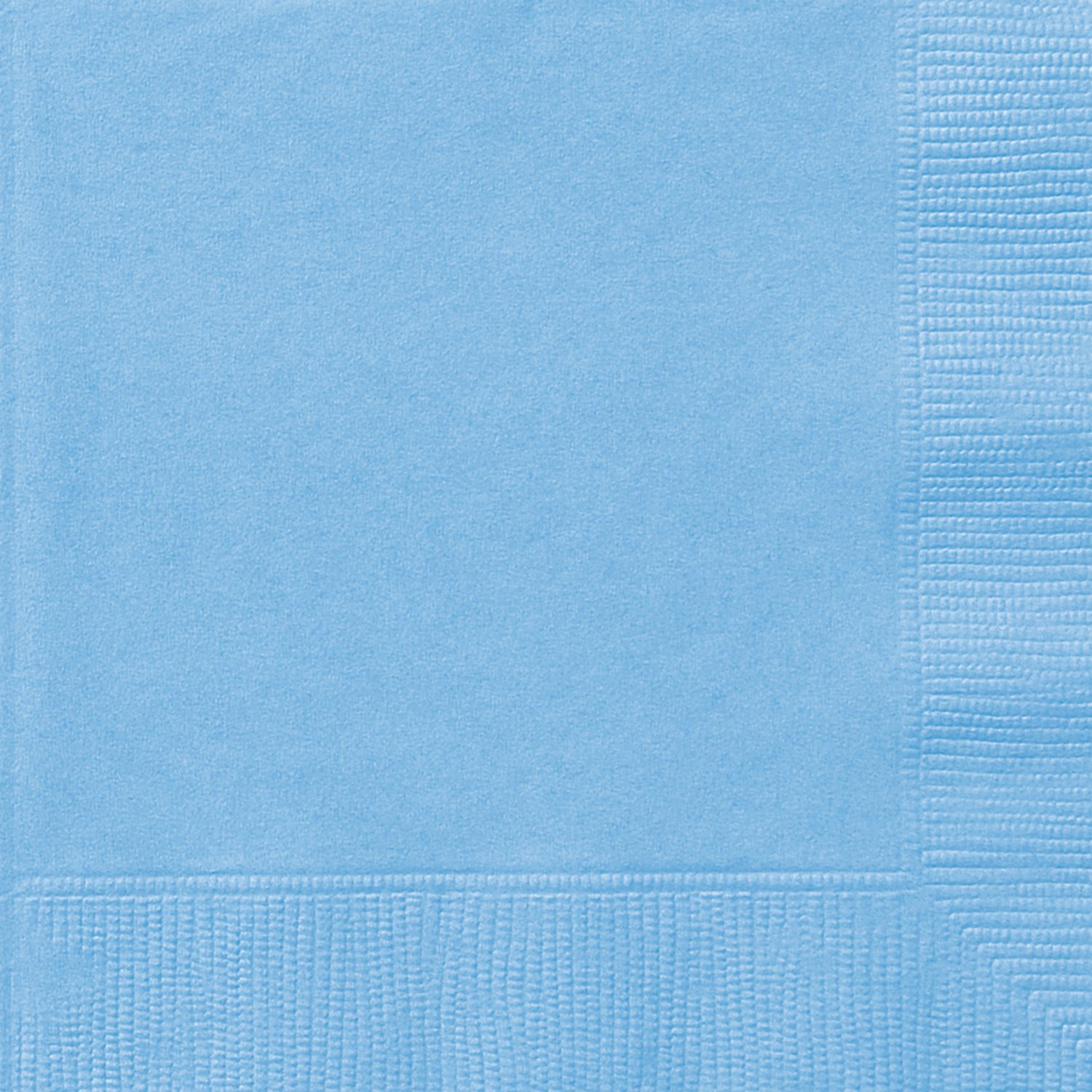 Solid Luncheon Napkins | Powder Blue Color Theme | 50ct — image 1