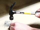 Rolson 10334 8 oz Tubular Steel Claw Hammer MicroFinish Grip Ergonomic view 3