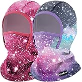 GoxRunx Kids Balaclava Ski Mask,Fleece Face Mask Neck Warmer for Boys Girls,Windproof Face Cover for Cold Weather