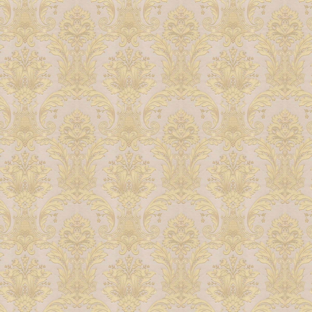 MyTinyWorld Pack of 5 Dolls House Gold Damask Style Wallpaper Sheets