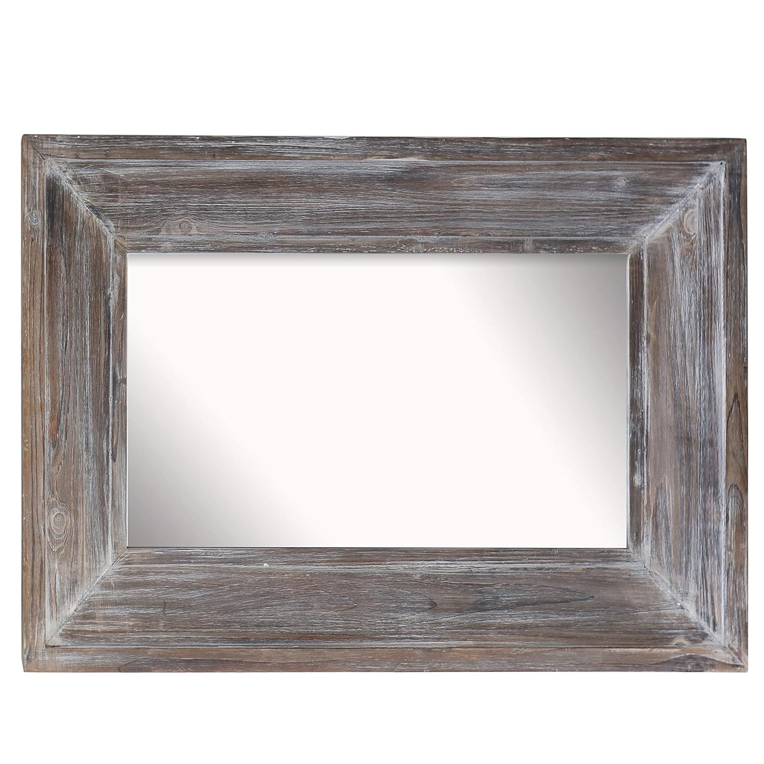 Mirrors Barnyard Designs Decorative Wall Mirror Rustic Distressed