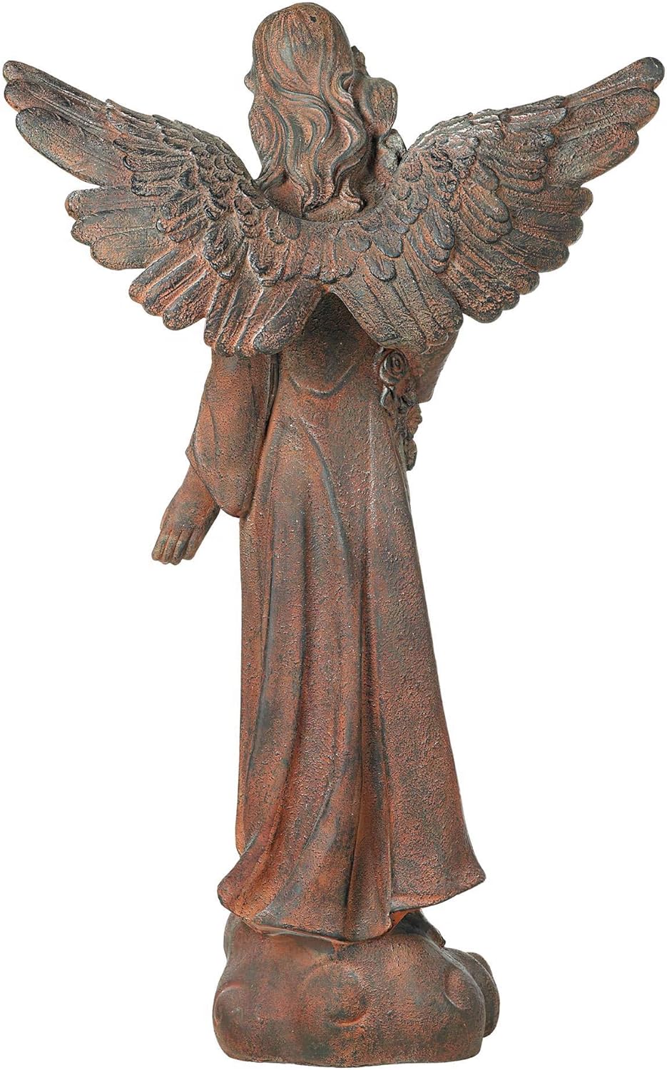 English Tudor Angel Outdoor Statue 41 1/2" High Sculpture for Yard Garden Patio Deck Home Entryway Hallway - Kensington Hill: Home Improvement