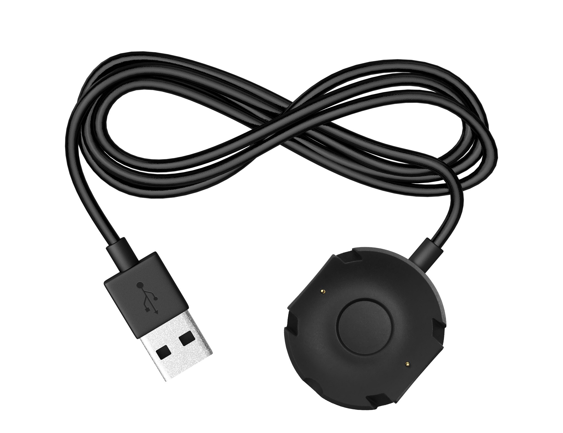 Withings Unisex's USB Cable Nokia-Steel Hr Charger, Black, 44 cm [Amazon Exclusive]