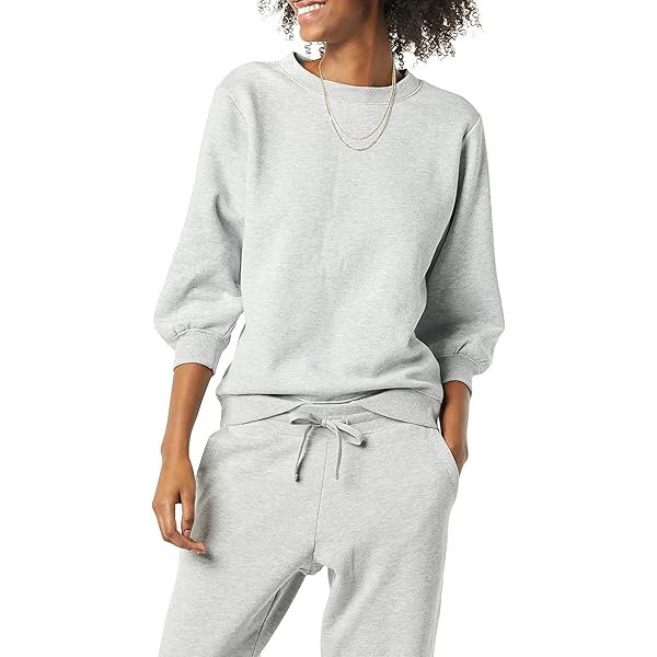 Beyond Yoga Womens On The Go Pullover Light Heather Gray LG One