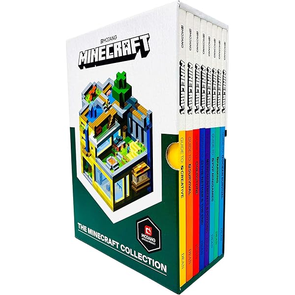 Minecraft Guide Collection 8 Books Collection Set (PVP Minigames