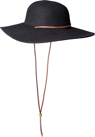round leather hat