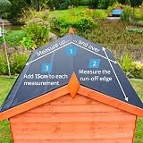 SkyGuard SkyGuard EPDM Roof Kit for Sheds 3.5m x 4.5m Single Sheet view 5
