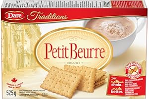 Dare Traditions Petit Beurre - Crunchy Cookies with Rich Butter Taste 525g