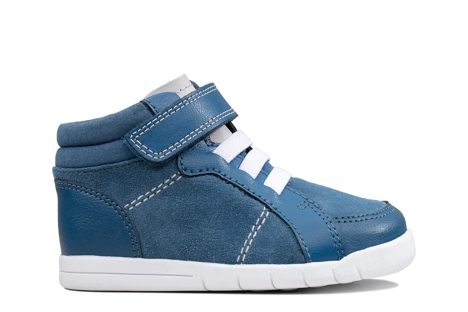 clarks blue suede boots