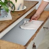 The Master Herbalist Scented Drawer Liners Duck Egg Blue Gingham 5 Sheets view 3